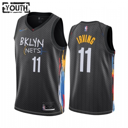 Kinder NBA Brooklyn Nets Trikot Kyrie Irving 11 2020-21 City Edition Swingman